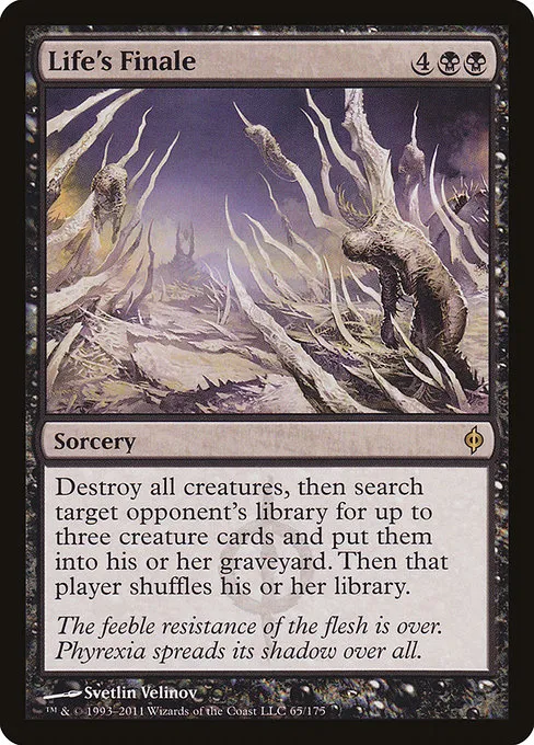 Life's Finale · New Phyrexia 65/175