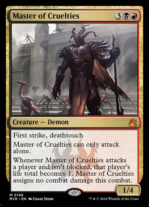 Master of Cruelties · Ravnica Remastered 198/531