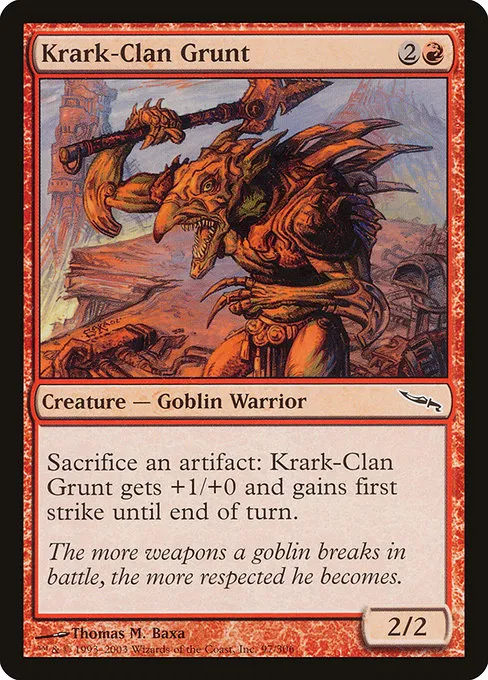 Krark-Clan Grunt · Mirrodin 97/306