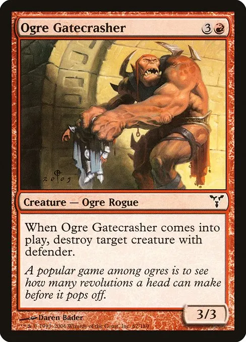 Ogre Gatecrasher · Dissension 67/180