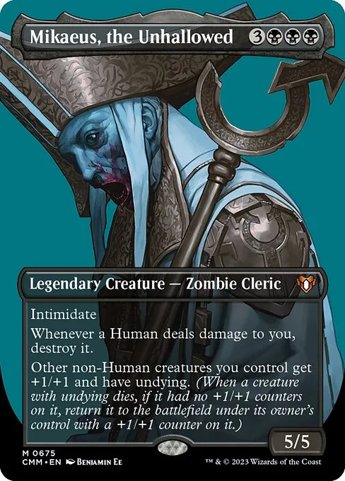 Mikaeus, the Unhallowed · Commander Masters 675/1067