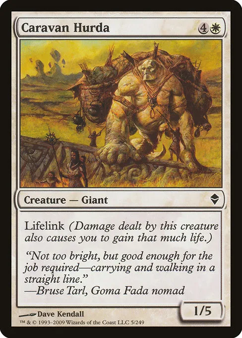 Caravan Hurda · Zendikar 5/269