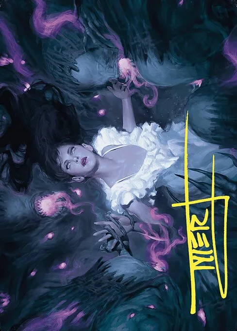Neva, Stalked by Nightmares // Neva, Stalked by Nightmares · Wilds of Eldraine Art Series 30/81