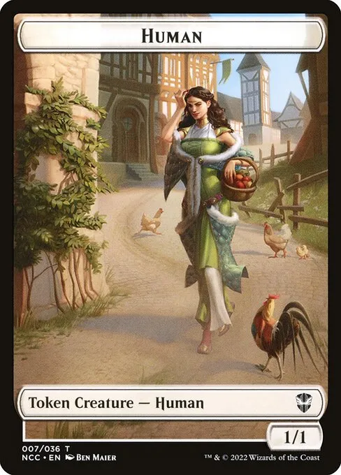 Human · New Capenna Commander Tokens 7/36