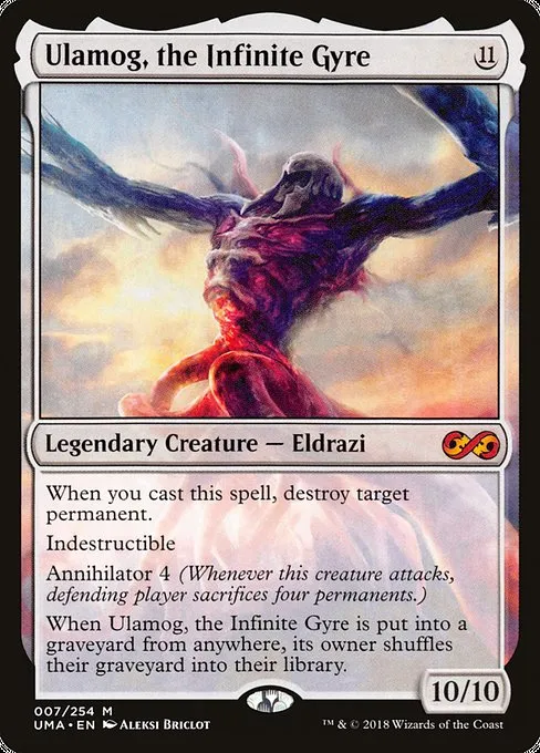 Ulamog, the Infinite Gyre · Ultimate Masters 7/254