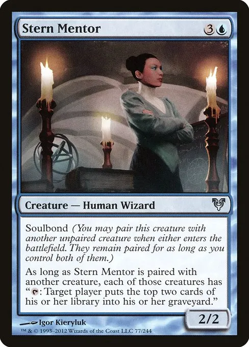 Stern Mentor · Avacyn Restored 77/244