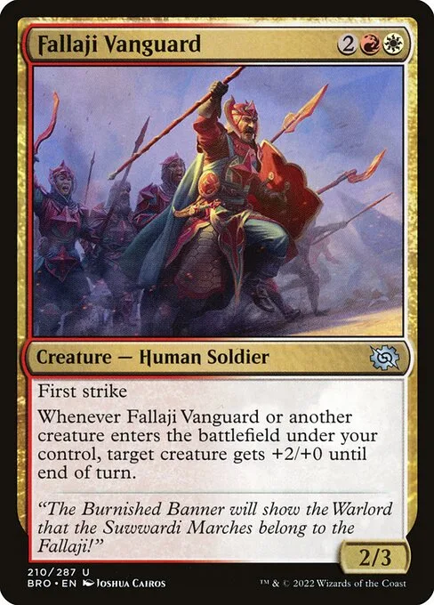Fallaji Vanguard · The Brothers' War 210/399
