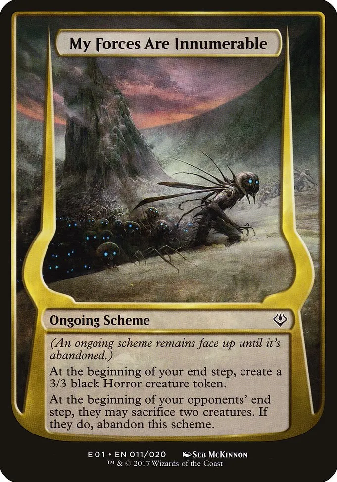 My Forces Are Innumerable · Archenemy: Nicol Bolas Schemes 11★/20