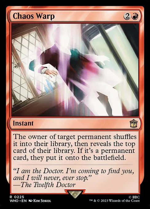 Chaos Warp · Doctor Who 225/1178