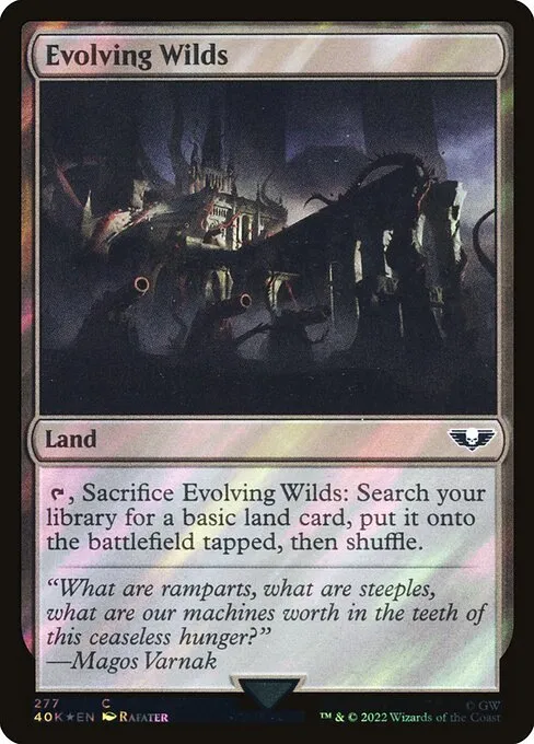 Evolving Wilds · Warhammer 40,000 Commander 277★/617