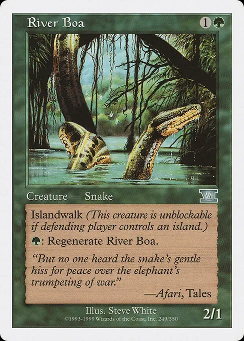 River Boa · Classic Sixth Edition 249/351