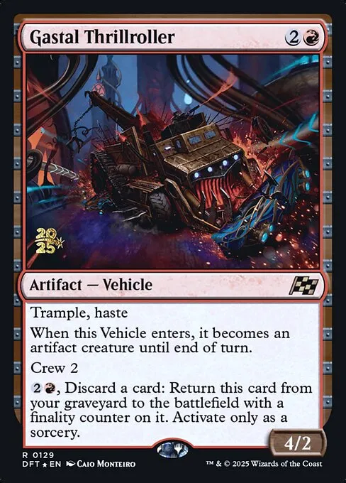 Gastal Thrillroller · Aetherdrift Promos 129s/160