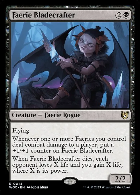 Faerie Bladecrafter · Wilds of Eldraine Commander 14/173