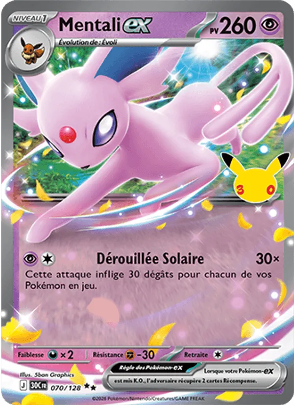 Mentali-ex · 30ᵉ Anniversaire 070/128