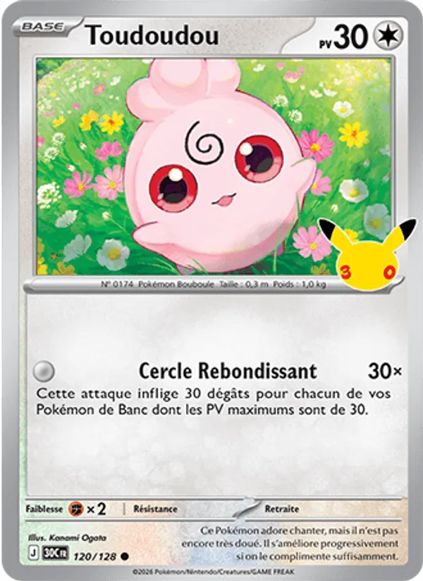 Toudoudou · 30ᵉ Anniversaire 120/128