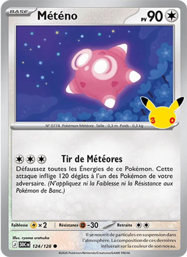 Météno · 30ᵉ Anniversaire 124/128