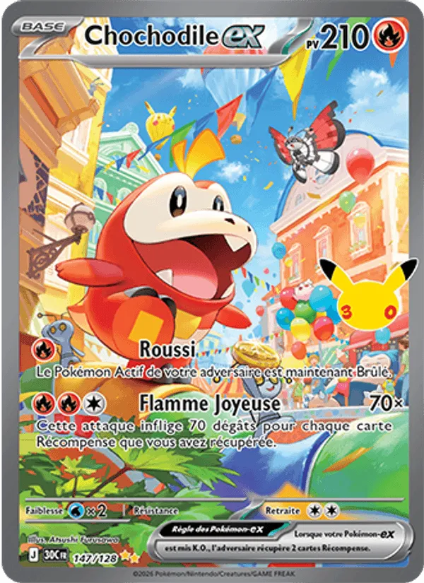 Chochodile-ex · 30ᵉ Anniversaire 147/128