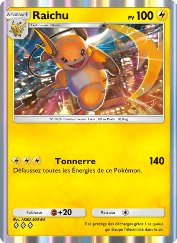 Raichu · Puissance Génétique 095/226
