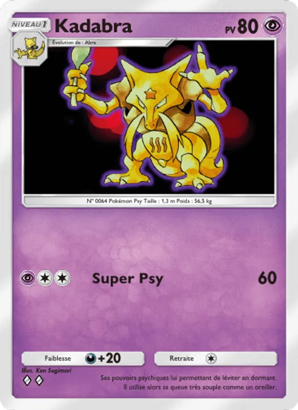Kadabra · Puissance Génétique 116/226