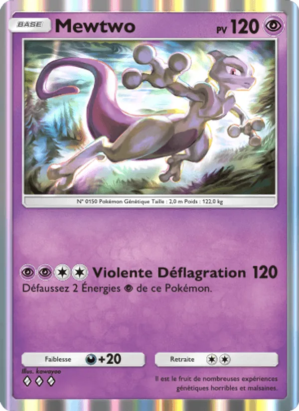 Mewtwo · Puissance Génétique 128/226
