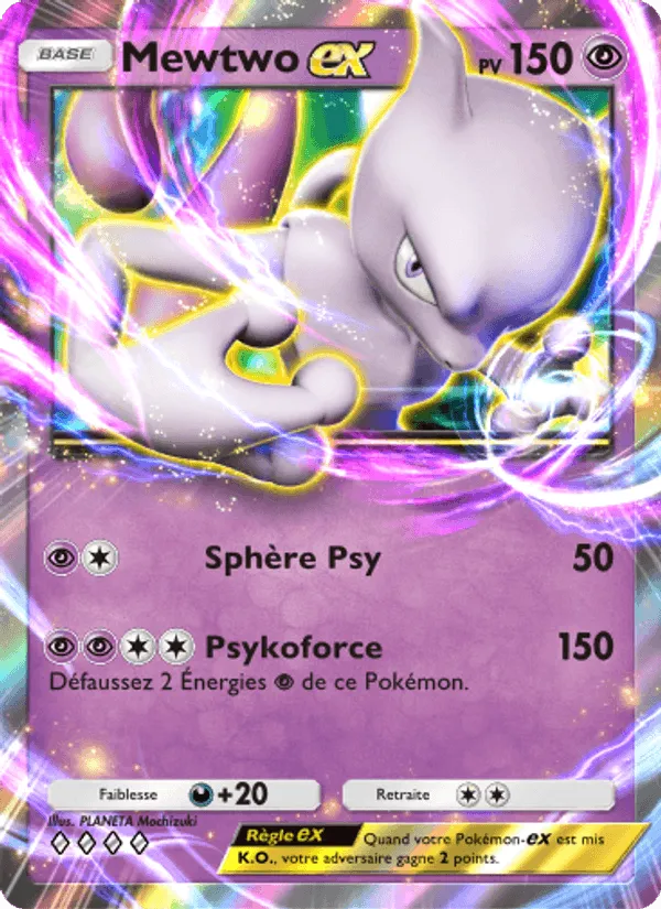 Mewtwo-ex · Puissance Génétique 129/226
