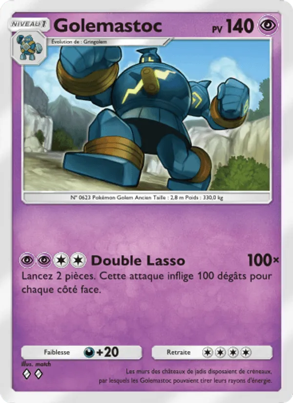 Golemastoc · Puissance Génétique 136/226