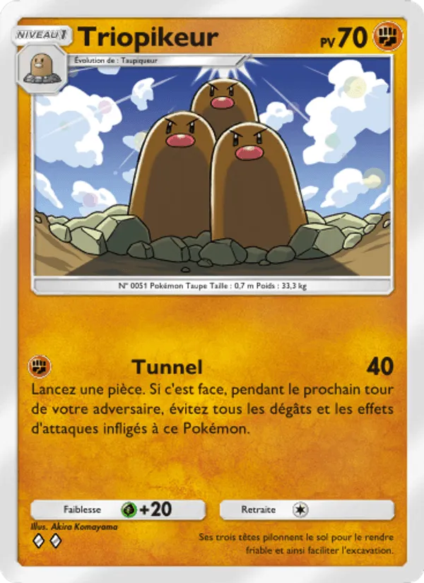 Triopikeur · Puissance Génétique 140/226