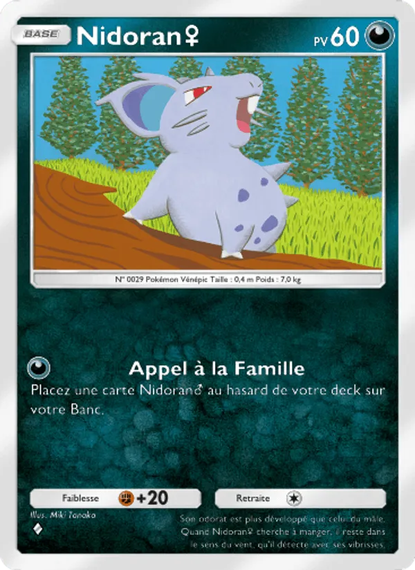 Nidoran♀ · Puissance Génétique 166/226