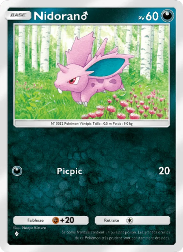 Nidoran♂ · Puissance Génétique 169/226