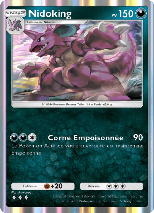 Nidoking · Puissance Génétique 171/226