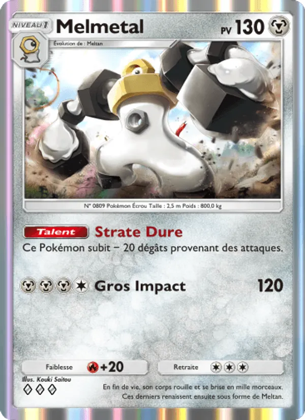 Melmetal · Puissance Génétique 182/226