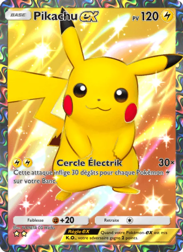 Pikachu-ex · Puissance Génétique 259/226
