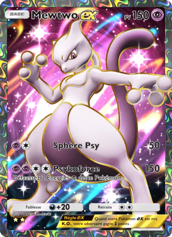 Mewtwo-ex · Puissance Génétique 262/226