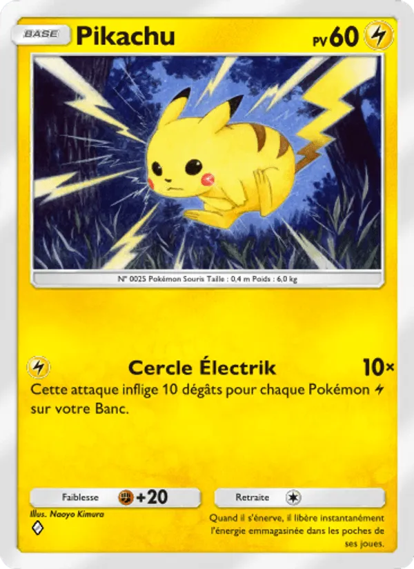 Pikachu · L’Île Fabuleuse 025/68