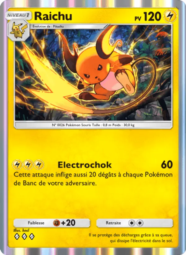 Raichu · L’Île Fabuleuse 026/68