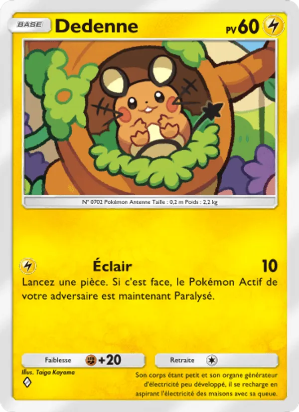 Dedenne · L’Île Fabuleuse 030/68