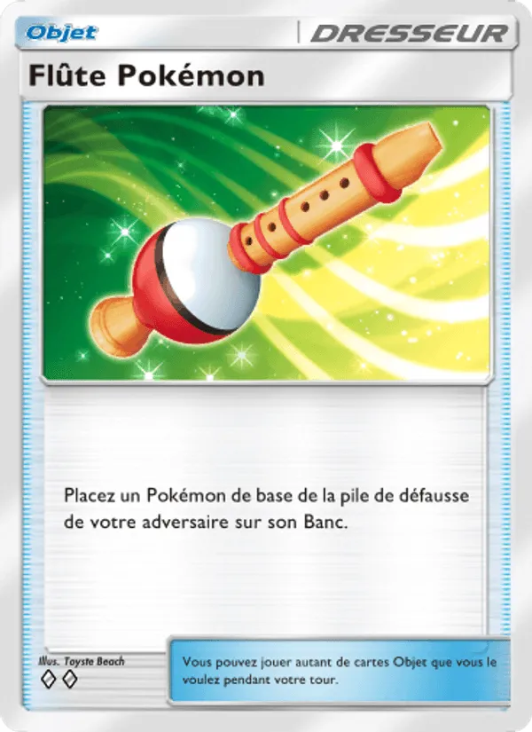 Flûte Pokémon · L’Île Fabuleuse 064/68