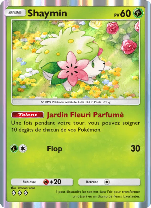 Shaymin · Choc Spatio-Temporel 022/140