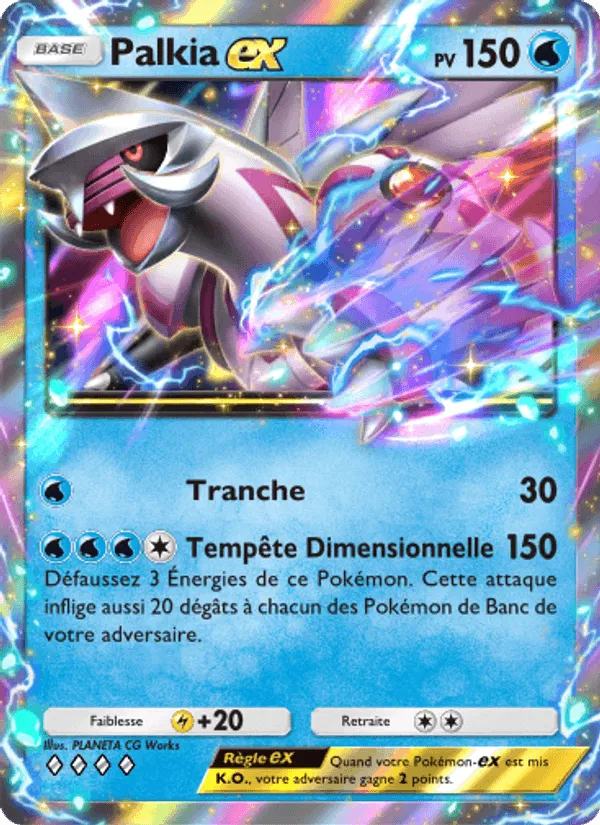 Palkia-ex · Choc Spatio-Temporel 049/140