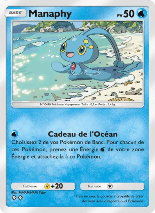 Manaphy · Choc Spatio-Temporel 050/140