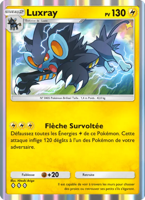 Luxray · Choc Spatio-Temporel 060/140
