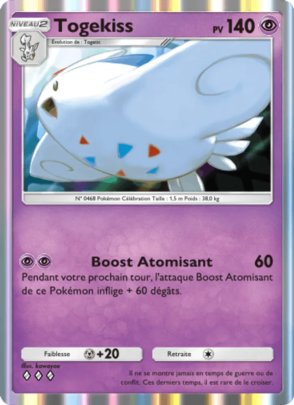 Togekiss · Choc Spatio-Temporel 065/140
