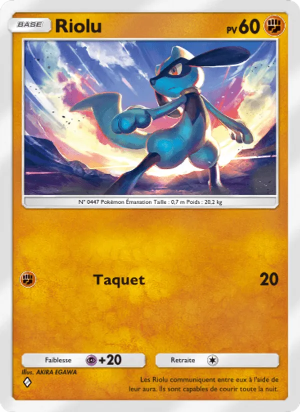 Riolu · Choc Spatio-Temporel 091/140