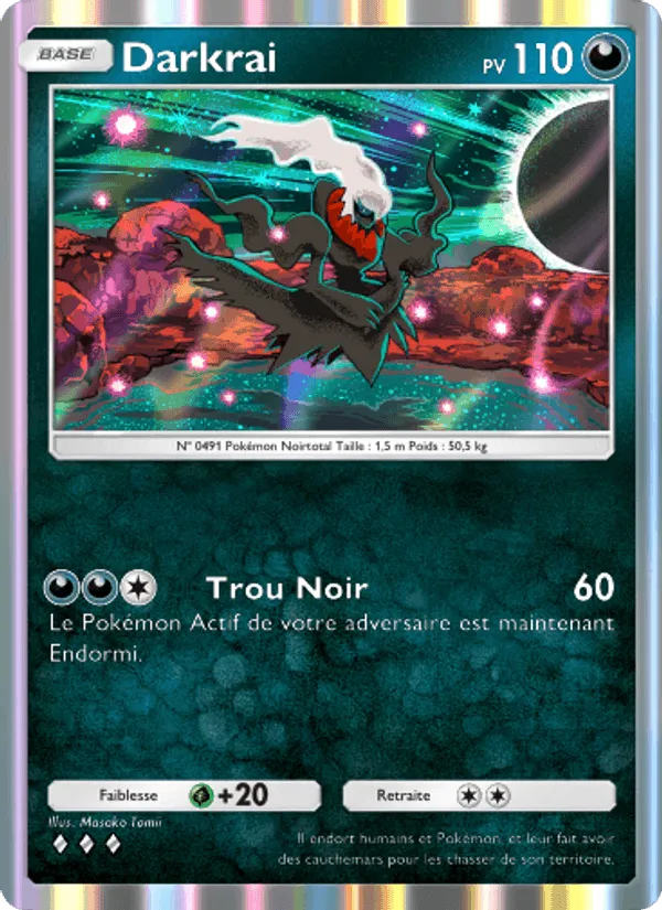 Darkrai · Choc Spatio-Temporel 109/140