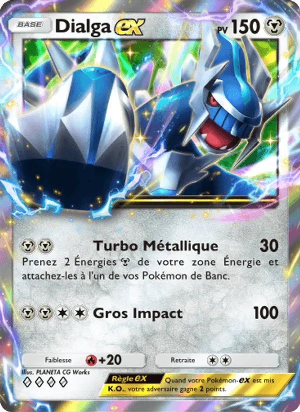 Dialga-ex · Choc Spatio-Temporel 119/140
