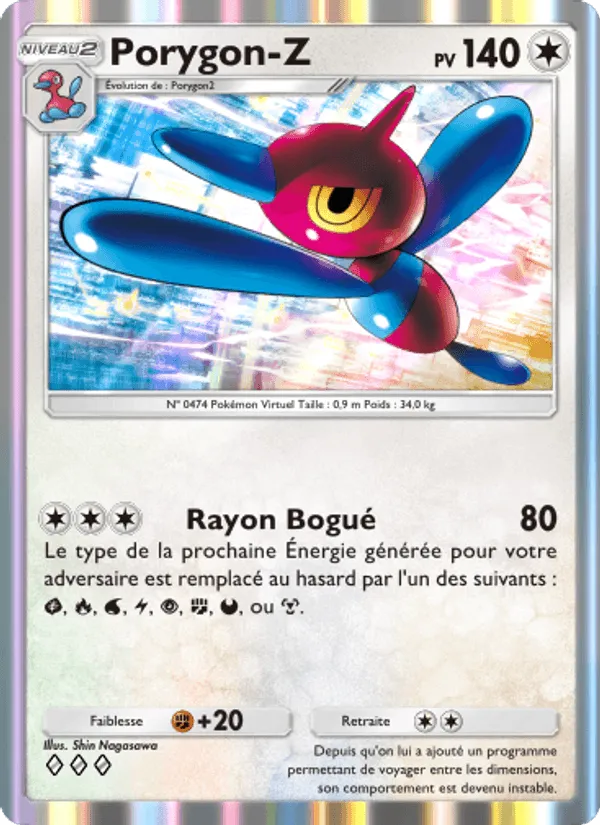 Porygon-Z · Choc Spatio-Temporel 129/140