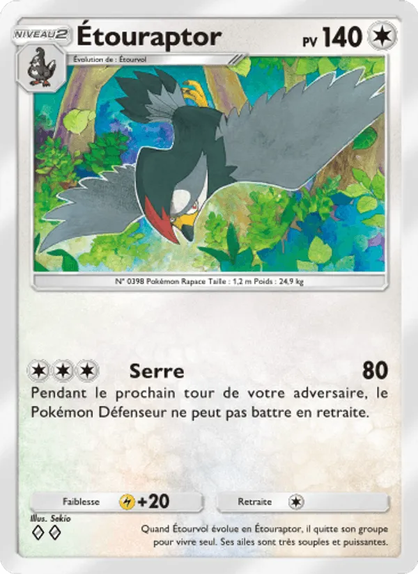 Étouraptor · Choc Spatio-Temporel 134/140