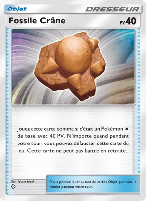 Fossile Crâne · Choc Spatio-Temporel 144/140