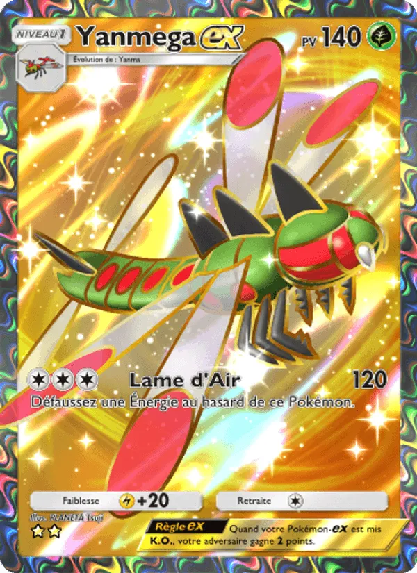 Yanmega-ex · Choc Spatio-Temporel 180/140