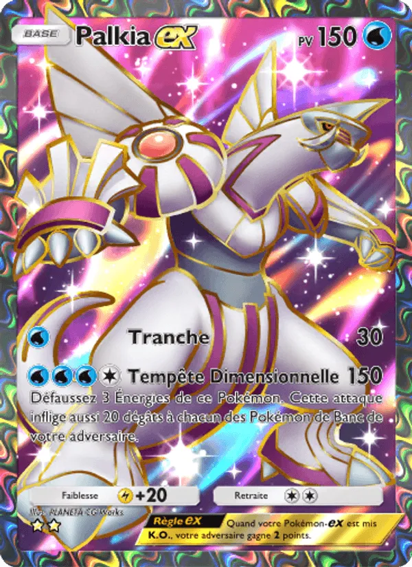 Palkia-ex · Choc Spatio-Temporel 182/140
